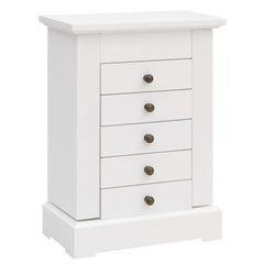 Smykkeskrin med speil MDF 25x13,5x34 cm