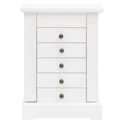 Smykkeskrin med speil MDF 25x13,5x34 cm