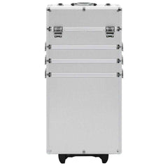 Sminketralle aluminium sølv