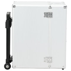 Pilotkoffert 47x39x27 cm sølv aluminium