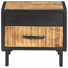 Nattbord 40x40x35 cm grovt mangotre