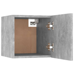 Nattbord betonggrå 30,5x30x30 cm konstruert tre