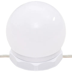 Sminkebord med LED sonoma eik 74,5x40x141 cm konstruert tre