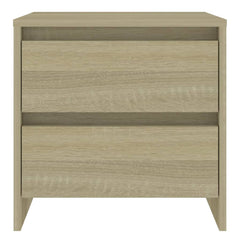Nattbord 2 stk sonoma eik 45x34,5x44,5 cm konstruert tre