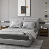 Nattbord 2 stk røkt eik 45x34,5x44,5 cm konstruert tre