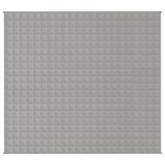 Vektdyne grå 200x225 cm 13 kg stoff