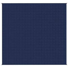 Vektdyne blå 220x235 cm 15 kg stoff