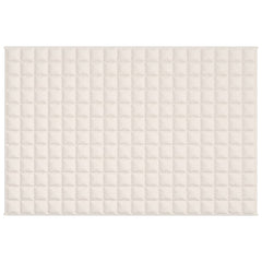 Vektdyne kremhvit 122x183 cm 5 kg stoff