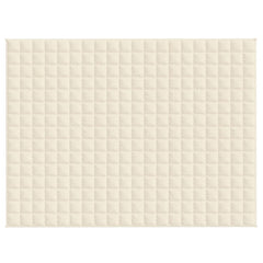 Vektdyne kremhvit 152x203 cm 11 kg stoff