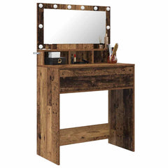 Soverom sminkebord Gamle tre 80 x 39,6 x 135 cm Konstruert tre