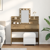 Sminkebord artisan eik 100 x 40 x 130 cm Konstruert tre