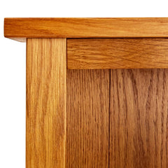 3-etasjers bokhylle 70x22,5x82 cm heltre eik