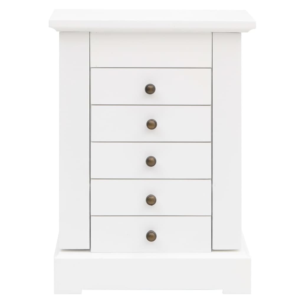 Smykkeskrin med speil MDF 25x13,5x34 cm