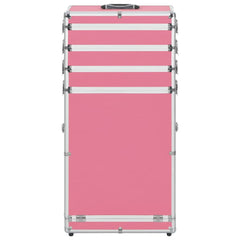 Sminketralle aluminium rosa