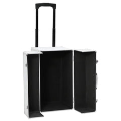 Pilotkoffert 47x39x27 cm sølv aluminium