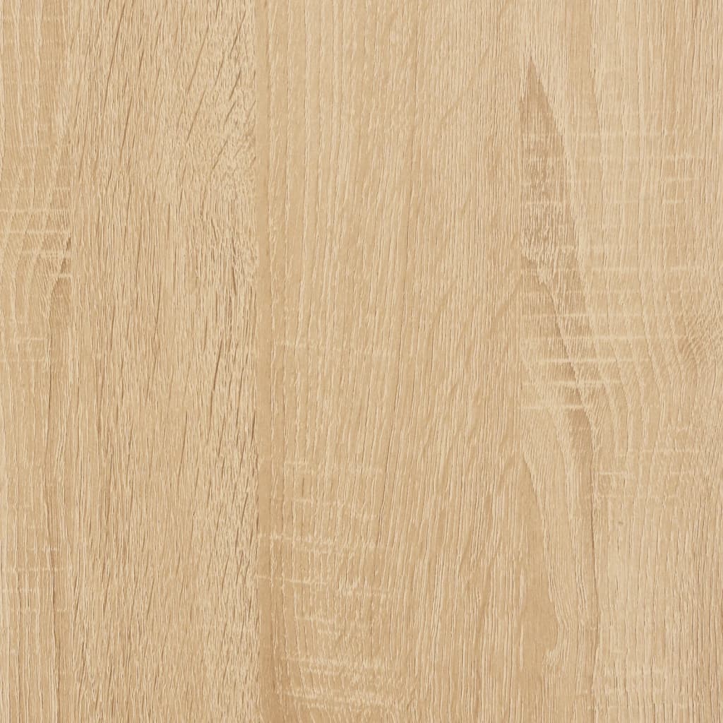 Bokhylle/skjenk sonoma eik 66x30x98 cm sponplate