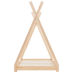 Sengeramme for barn heltre furu 90x200 cm