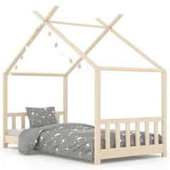 Sengeramme barn heltre furu 70x140 cm