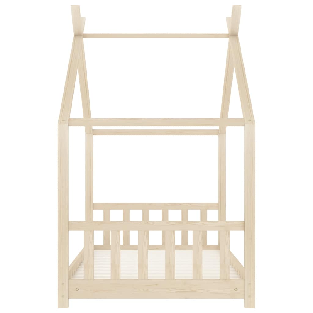 Sengeramme for barn heltre furu 80x160 cm
