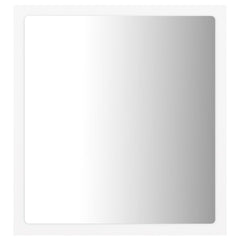 Baderomsspeil LED hvit 40x8,5x37 cm akryl