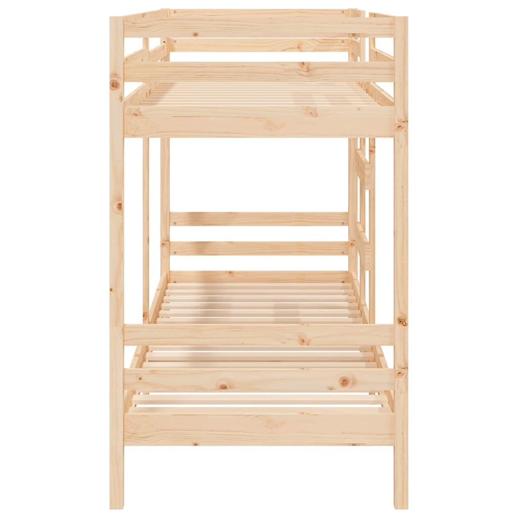 Køyeseng uten madrass 90x200 cm heltre furu