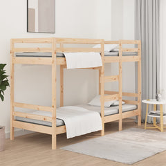 Køyeseng uten madrass 90x200 cm heltre furu