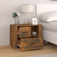 Nattbord røkt eik 60x36x45 cm konstruert tre