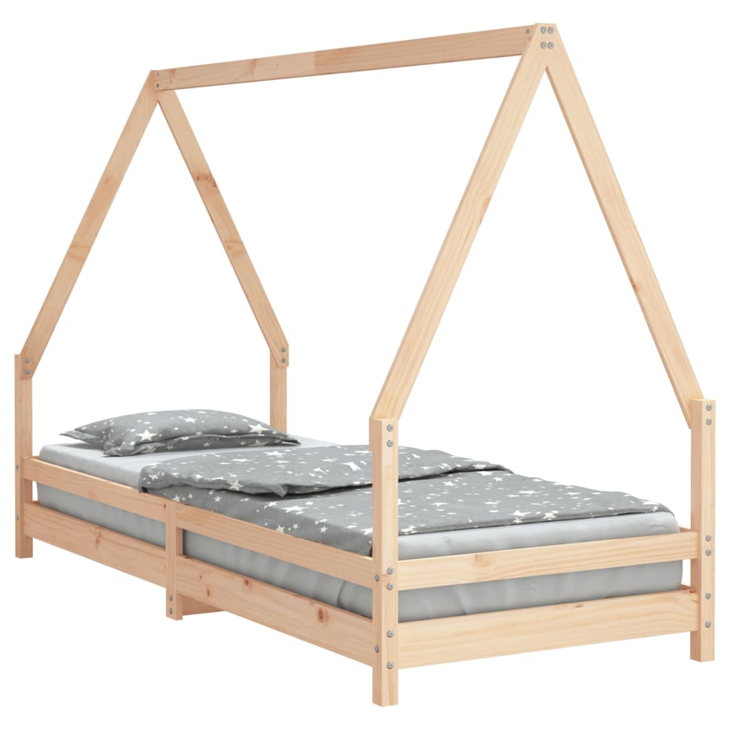 Barnesengeramme 80x200 cm heltre furu - SminkeBord.no