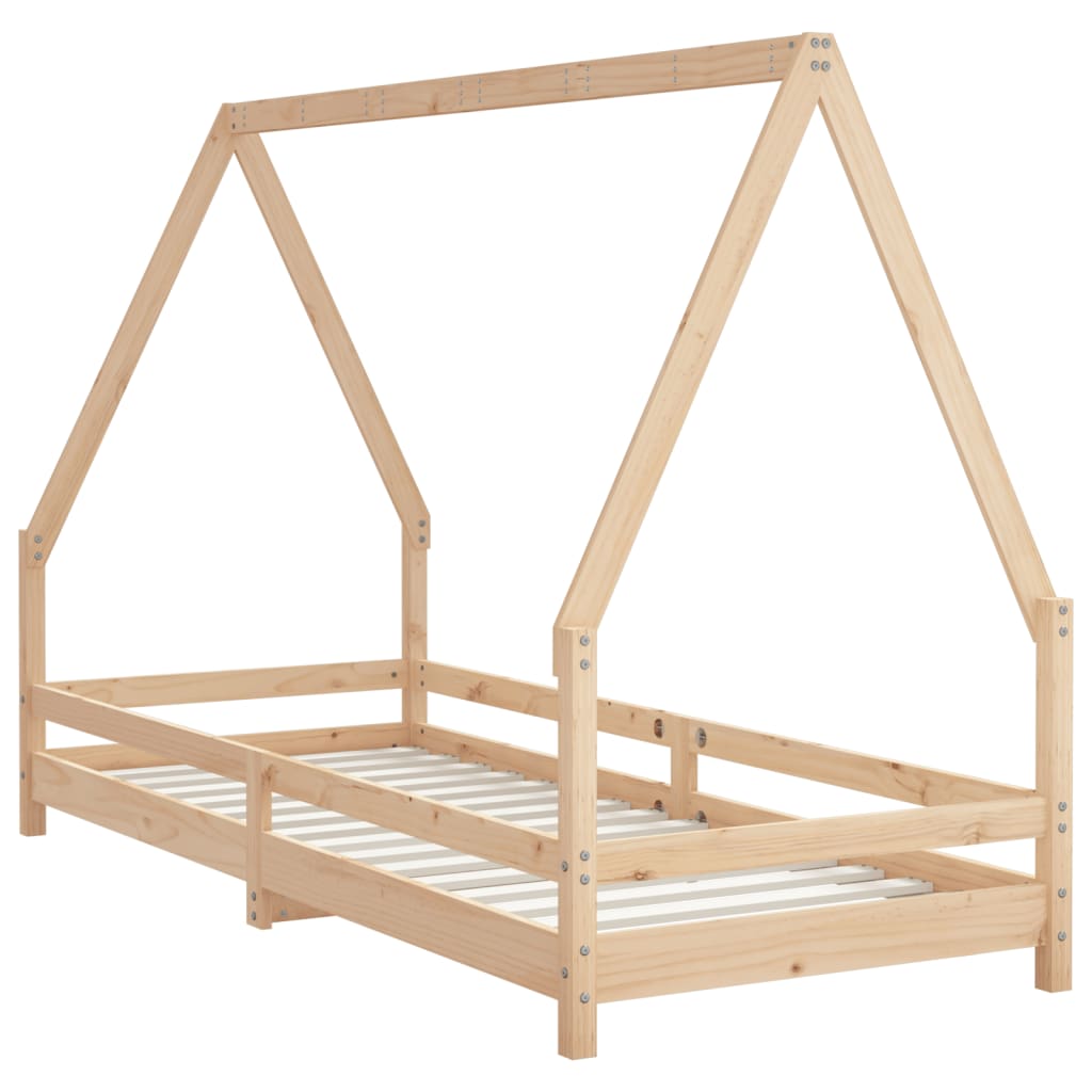 Barnesengeramme 80x200 cm heltre furu - SminkeBord.no