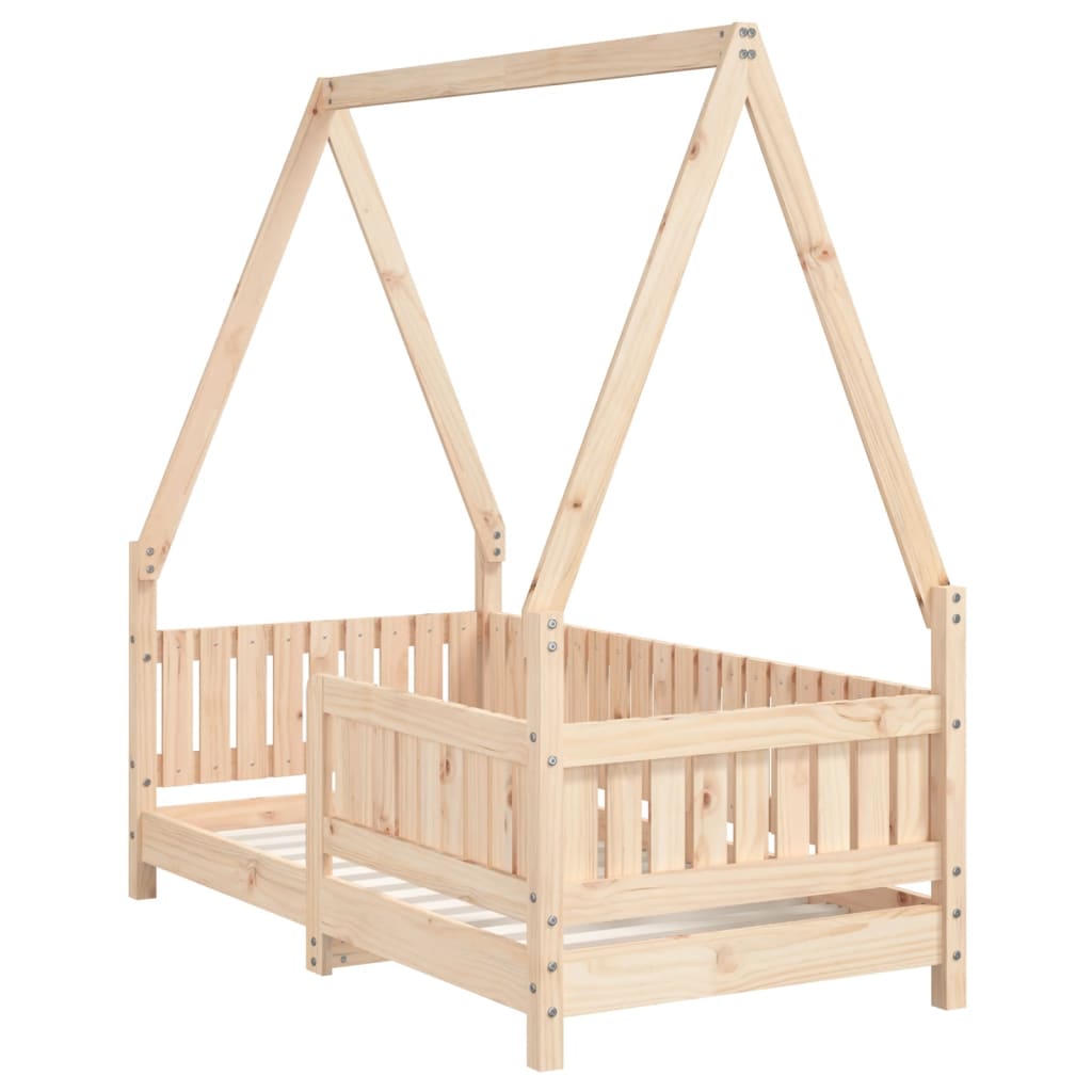 Barnesengeramme 70x140 cm heltre furu - SminkeBord.no