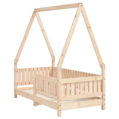 Barnesengeramme 70x140 cm heltre furu - SminkeBord.no
