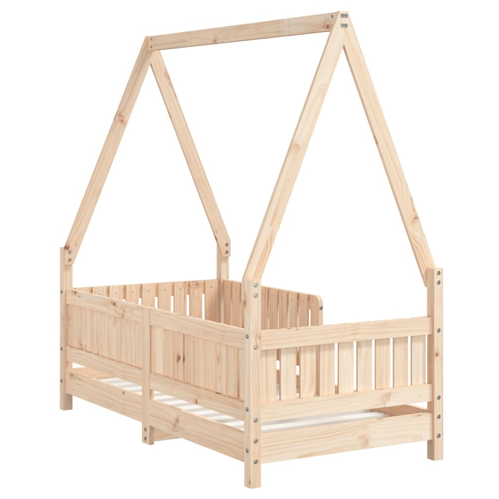 Barnesengeramme 70x140 cm heltre furu - SminkeBord.no