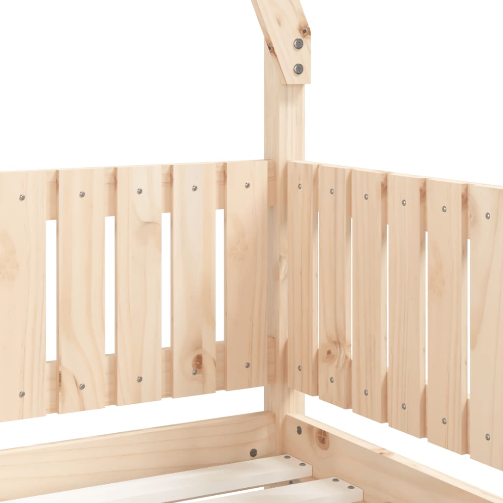Barnesengeramme 70x140 cm heltre furu - SminkeBord.no