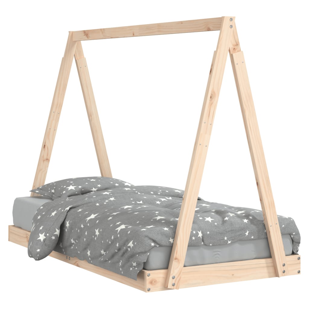 Barnesengeramme 80x160 cm heltre furu - SminkeBord.no