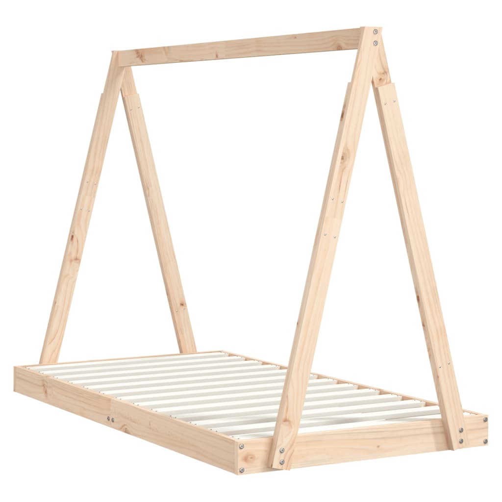 Barnesengeramme 80x160 cm heltre furu - SminkeBord.no