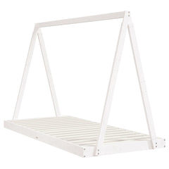 Barnesengeramme hvit 90x200 cm heltre furu - SminkeBord.no