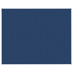 Vektdyne blå 235x290 cm 15 kg stoff