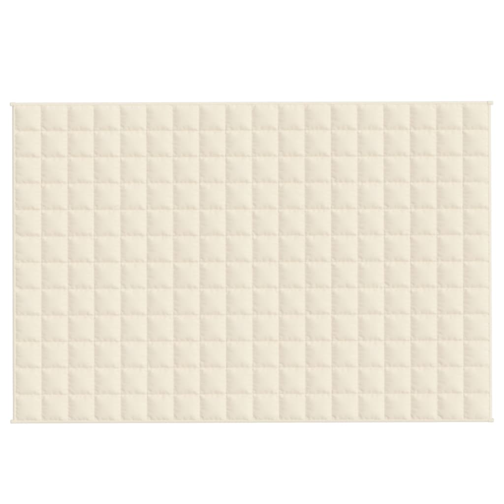 Vektdyne kremhvit 120x180 cm 5 kg stoff
