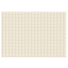 Vektdyne kremhvit 138x200 cm 6 kg stoff