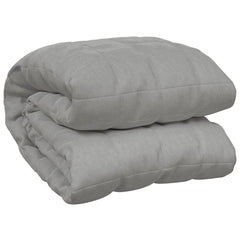 Vektdyne grå 220x240 cm 15 kg stoff
