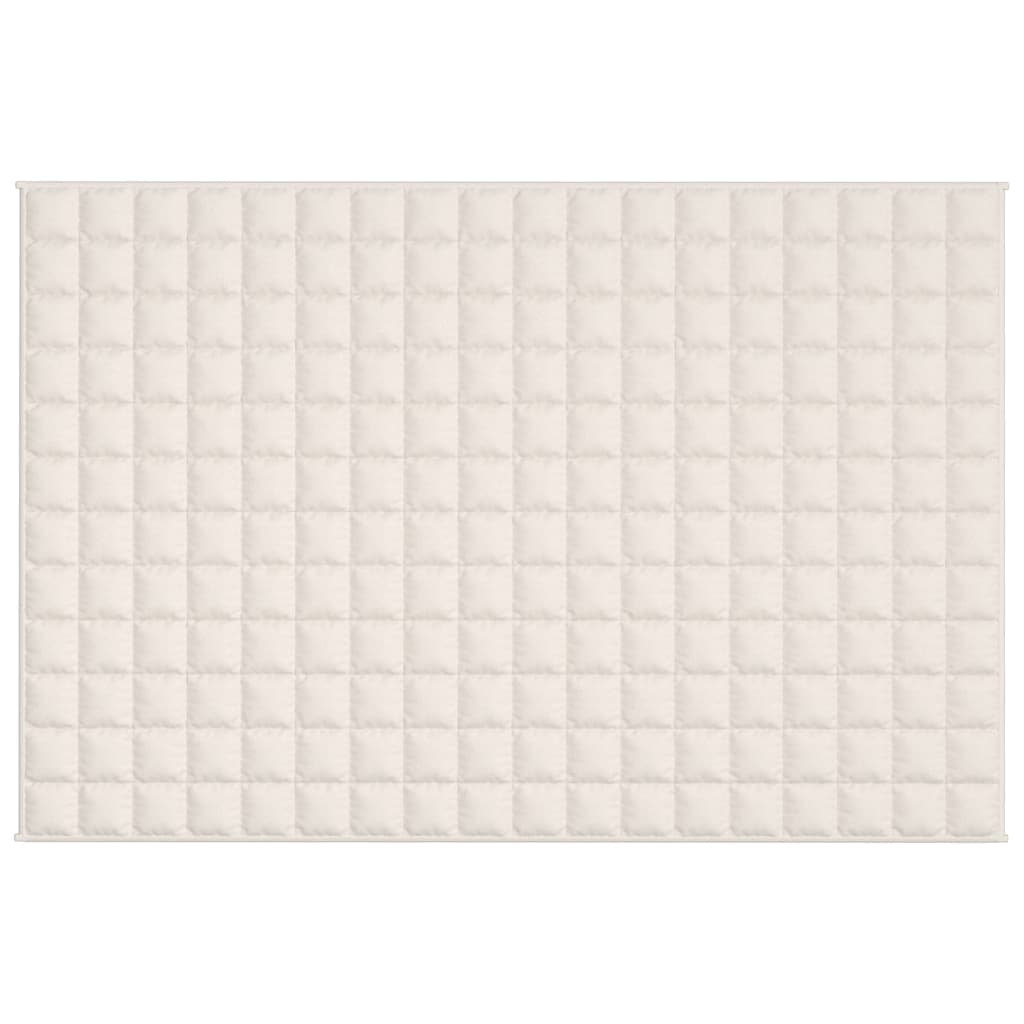 Vektdyne kremhvit 122x183 cm 5 kg stoff