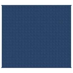 Vektdyne blå 220x230 cm 11 kg stoff