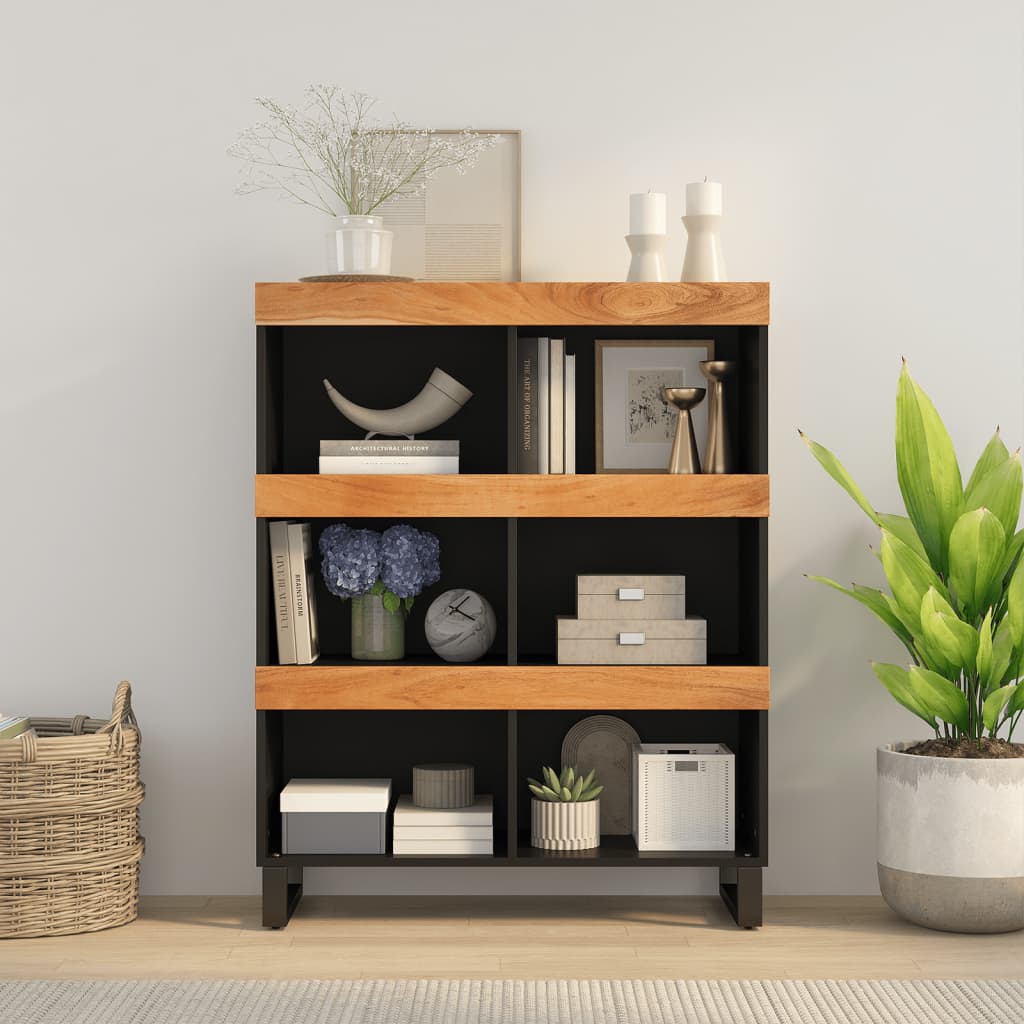 Sideskap 85x33x107 cm heltre akasie