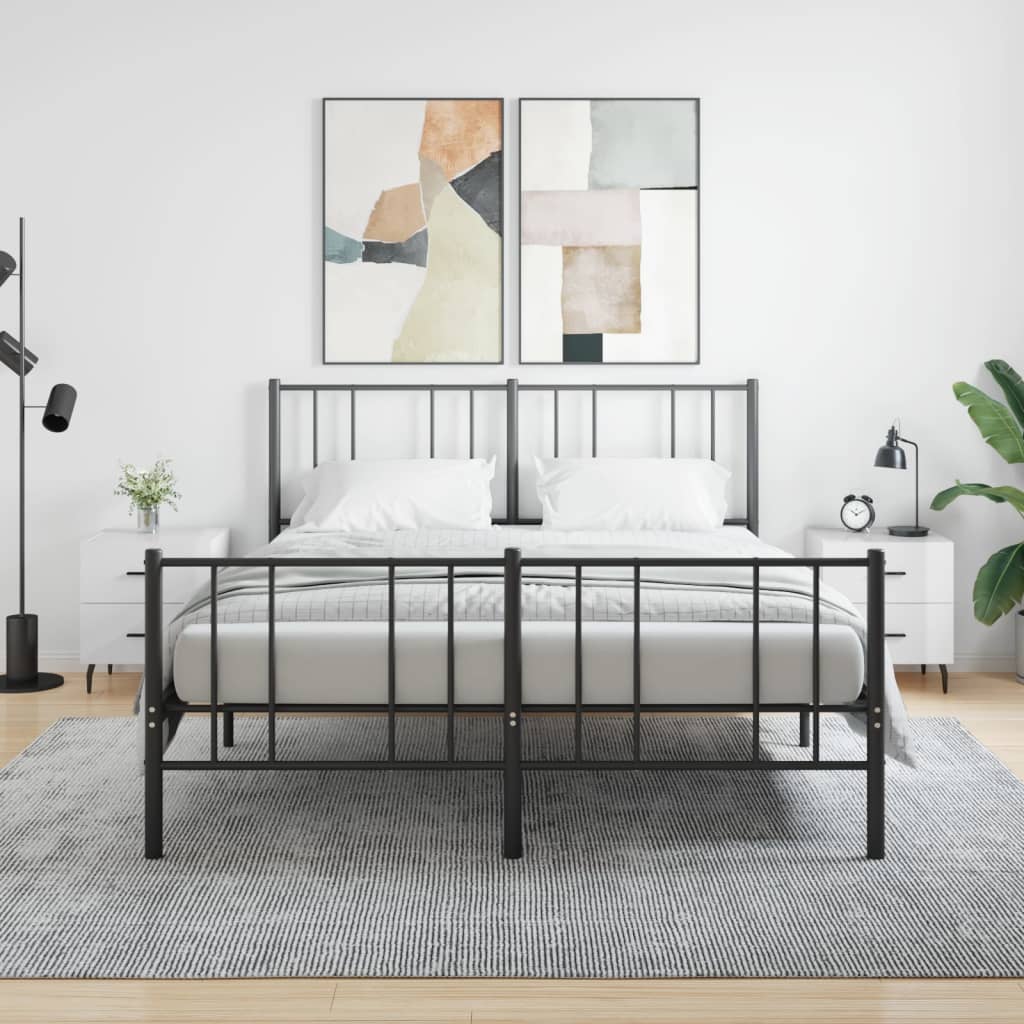 Nattbord 2 stk høyglans hvit 40x35x47,5 cm konstruert tre - SminkeBord.no