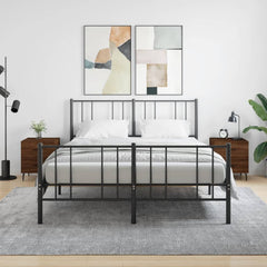 Nattbord 2 stk brun eik 40x35x47,5 cm konstruert tre - SminkeBord.no