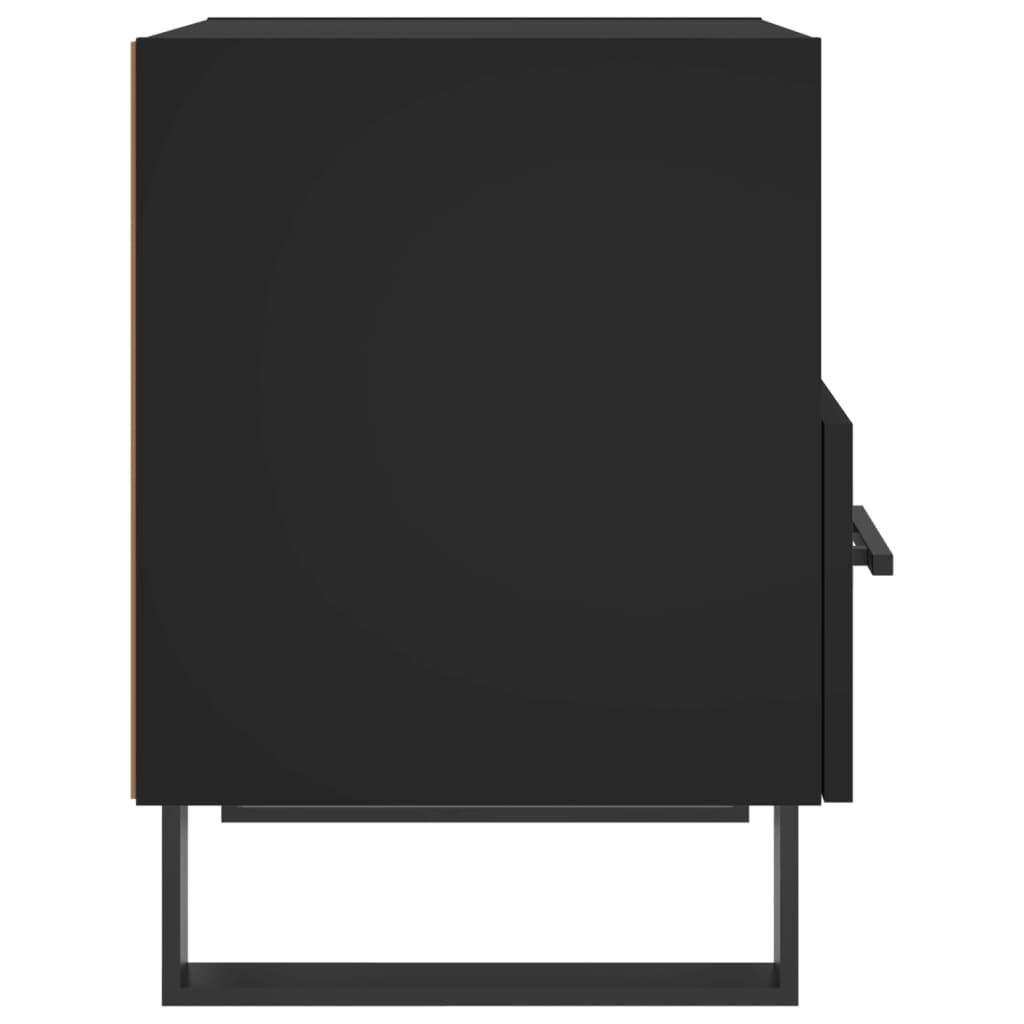 Nattbord 2 stk svart 40x35x47,5 cm konstruert tre - SminkeBord.no