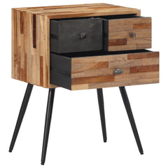 Nattbord 47x31,5x60 cm heltre teak