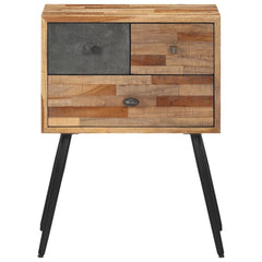 Nattbord 47x31,5x60 cm heltre teak