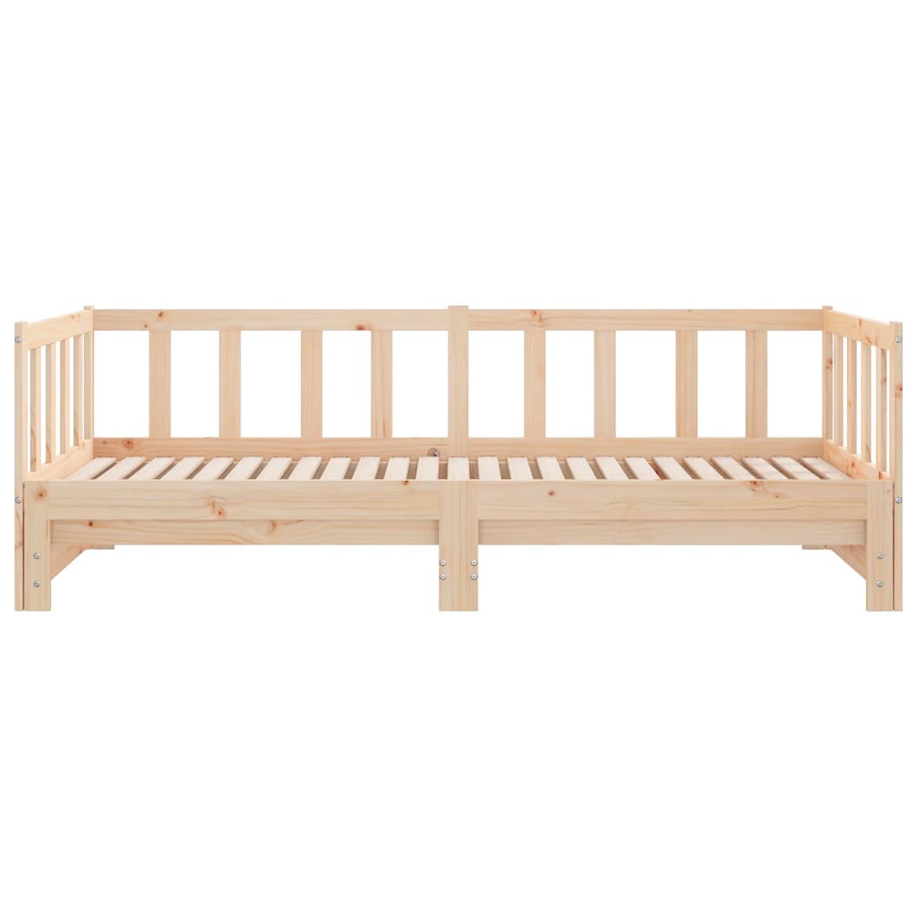 Uttrekkbar dagseng 90x190 cm heltre furu