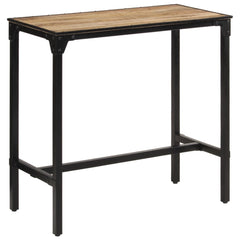 Barbord 110x55x107 cm grovt heltre mangotre